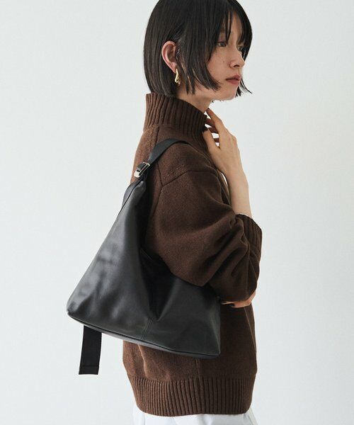 russet / ラシット ショルダーバッグ | レザーホーボーバッグ M | 詳細18