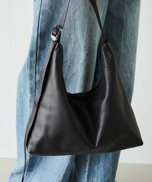russet / ラシット ショルダーバッグ | レザーホーボーバッグ M | 詳細19