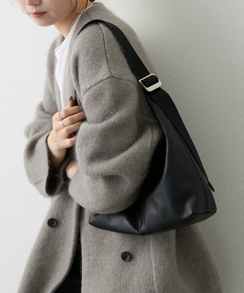 russet / ラシット ショルダーバッグ | レザーホーボーバッグ M | 詳細21