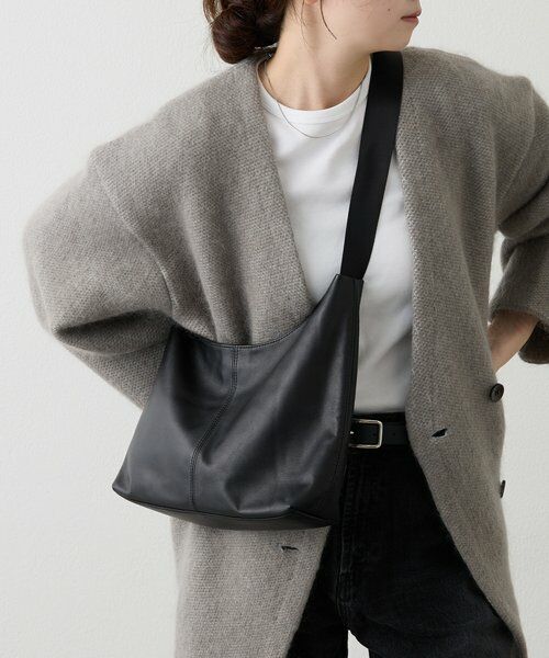 russet / ラシット ショルダーバッグ | レザーホーボーバッグ M | 詳細23