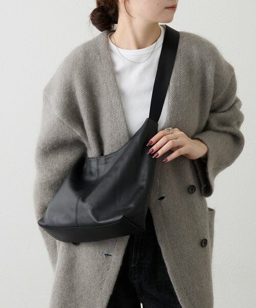 russet / ラシット ショルダーバッグ | レザーホーボーバッグ M | 詳細24