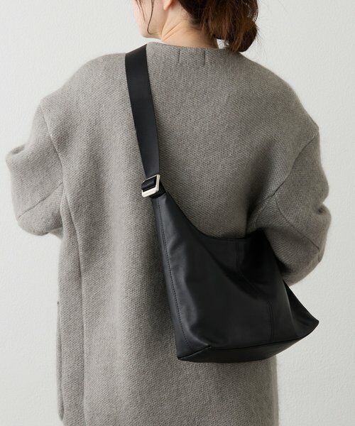 russet / ラシット ショルダーバッグ | レザーホーボーバッグ M | 詳細25