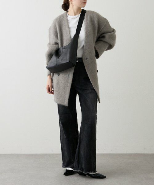 russet / ラシット ショルダーバッグ | レザーホーボーバッグ M | 詳細26