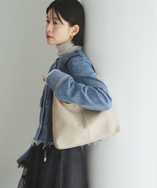 russet / ラシット ショルダーバッグ | レザーホーボーバッグ M | 詳細28