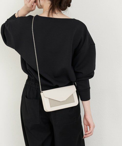 russet / ラシット その他小物 | バイカラーレザーウォレットショルダー | 詳細3