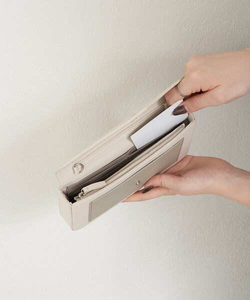 russet / ラシット その他小物 | バイカラーレザーウォレットショルダー | 詳細9