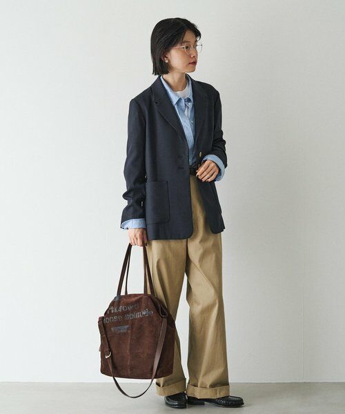 russet / ラシット トートバッグ | ステンシルデザインスエード2WAYトートバッグ | 詳細4