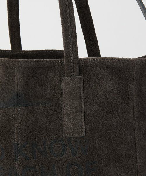 russet / ラシット トートバッグ | ステンシルデザインスエード2WAYトートバッグ | 詳細16