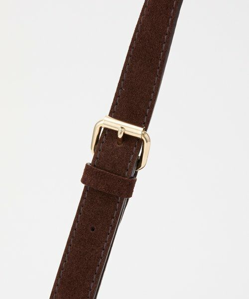 russet / ラシット ショルダーバッグ | ステンシルデザインスエードショルダーバッグ | 詳細10