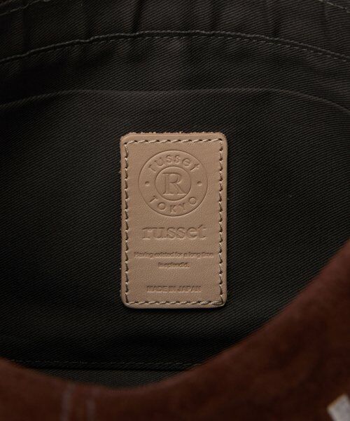 russet / ラシット ショルダーバッグ | ステンシルデザインスエードショルダーバッグ | 詳細11