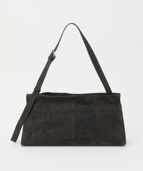 russet / ラシット ショルダーバッグ | ステンシルデザインスエードショルダーバッグ | 詳細20