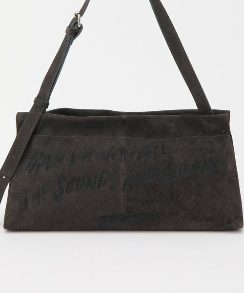 russet / ラシット ショルダーバッグ | ステンシルデザインスエードショルダーバッグ | 詳細21