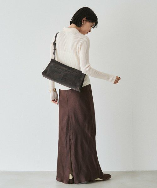 russet / ラシット ショルダーバッグ | ステンシルデザインスエードショルダーバッグ | 詳細22