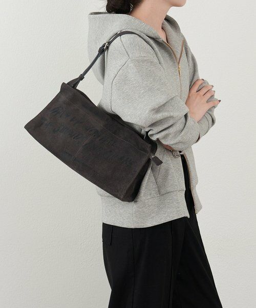russet / ラシット ショルダーバッグ | ステンシルデザインスエードショルダーバッグ | 詳細24