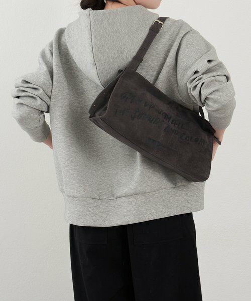 russet / ラシット ショルダーバッグ | ステンシルデザインスエードショルダーバッグ | 詳細26
