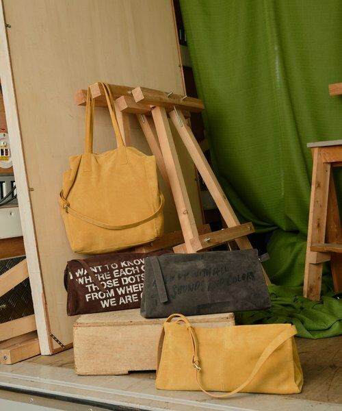 russet / ラシット ショルダーバッグ | ステンシルデザインスエードショルダーバッグ | 詳細28