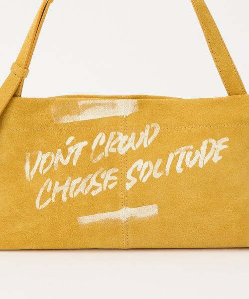 russet / ラシット ショルダーバッグ | ステンシルデザインスエードショルダーバッグ | 詳細30