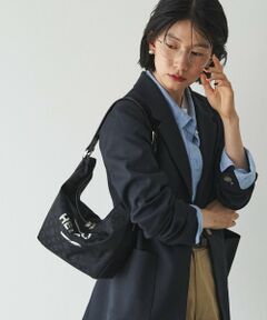 russet / ラシット ショルダーバッグ | ステンシル風プリント ナイロン2WAYミニショルダーバッグ