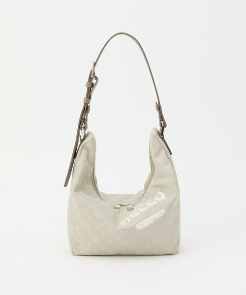 russet / ラシット ショルダーバッグ | ステンシル風プリント ナイロン2WAYミニショルダーバッグ | 詳細1