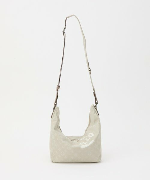 russet / ラシット ショルダーバッグ | ステンシル風プリント ナイロン2WAYミニショルダーバッグ | 詳細2