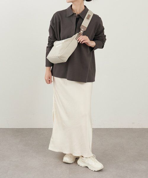 russet / ラシット ショルダーバッグ | ステンシル風プリント ナイロン2WAYミニショルダーバッグ | 詳細7