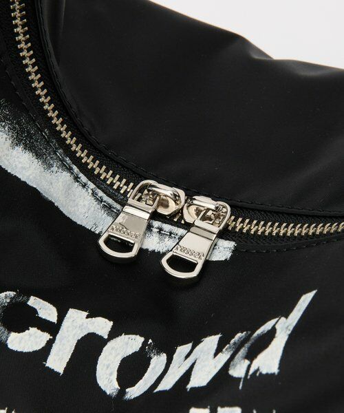 russet / ラシット ショルダーバッグ | ステンシル風プリント ナイロン2WAYミニショルダーバッグ | 詳細28