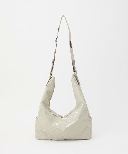 russet / ラシット ショルダーバッグ | ステンシル風プリント ナイロン2WAYショルダーバッグ | 詳細2