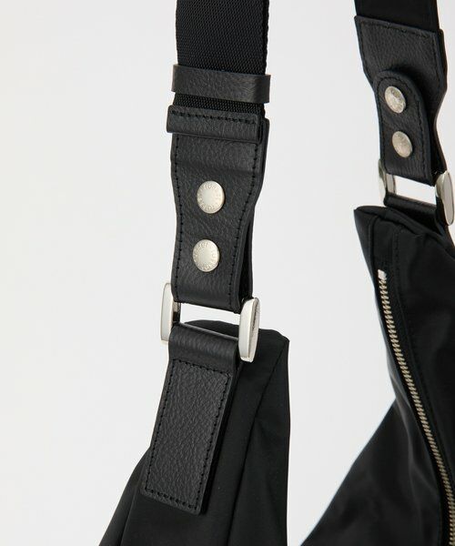 russet / ラシット ショルダーバッグ | ステンシル風プリント ナイロン2WAYショルダーバッグ | 詳細26