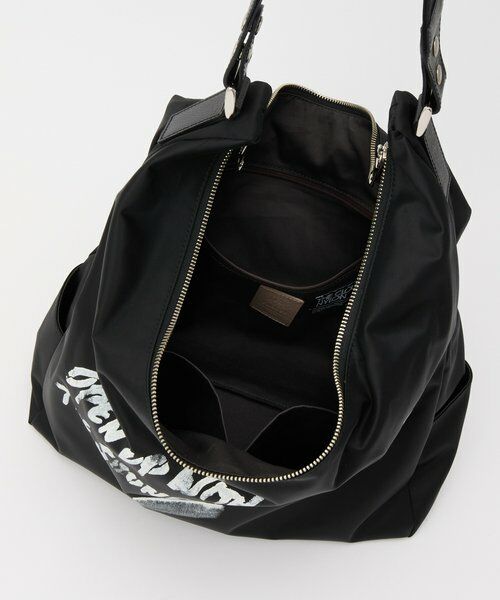 russet / ラシット ショルダーバッグ | ステンシル風プリント ナイロン2WAYショルダーバッグ | 詳細29