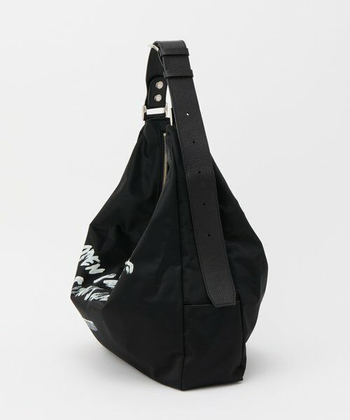 russet / ラシット ショルダーバッグ | ステンシル風プリント ナイロン2WAYショルダーバッグ | 詳細19