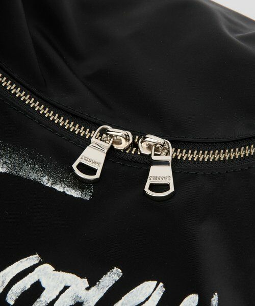 russet / ラシット ショルダーバッグ | ステンシル風プリント ナイロン2WAYショルダーバッグ | 詳細24