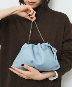 russet / ラシット ショルダーバッグ | レザー巾着4WAYミニショルダーバッグ