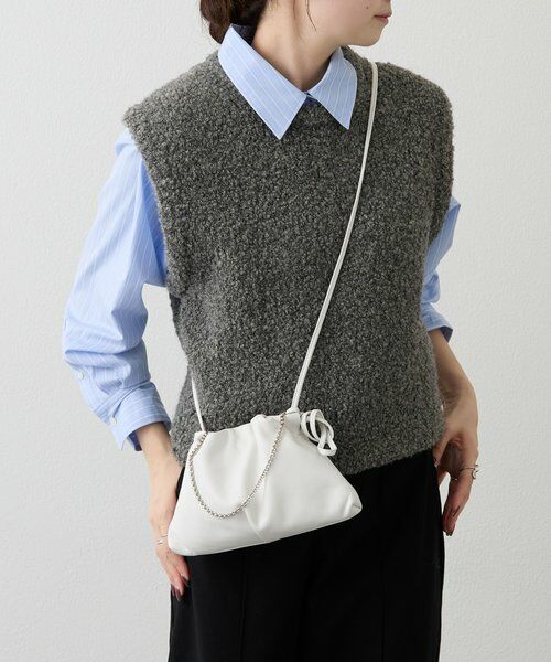 russet / ラシット ショルダーバッグ | レザー巾着4WAYミニショルダーバッグ | 詳細6