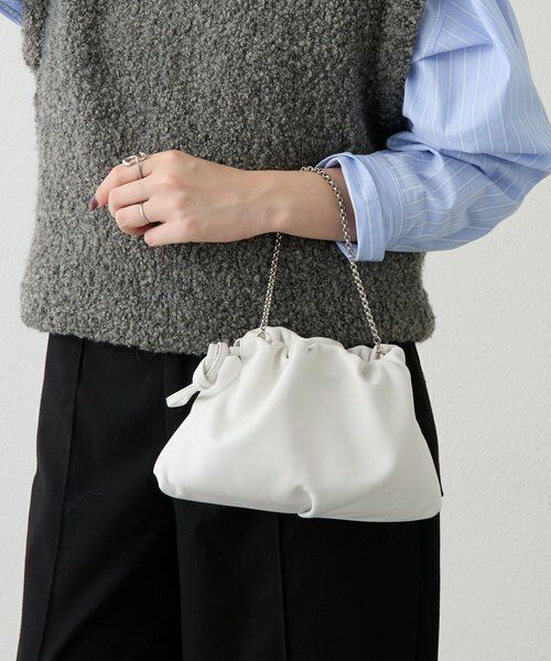 russet / ラシット ショルダーバッグ | レザー巾着4WAYミニショルダーバッグ | 詳細9