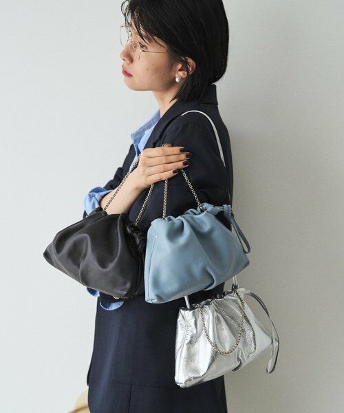 russet / ラシット ショルダーバッグ | レザー巾着4WAYミニショルダーバッグ | 詳細30