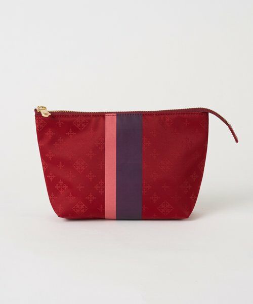 russet / ラシット その他小物 | ラインプリントポーチ M | 詳細1