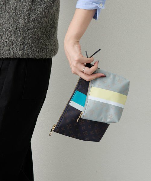 russet / ラシット その他小物 | ラインプリントポーチ S | 詳細3