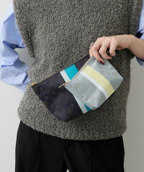 russet / ラシット その他小物 | ラインプリントポーチ S | 詳細4