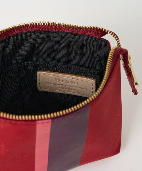 russet / ラシット その他小物 | ラインプリントポーチ S | 詳細14