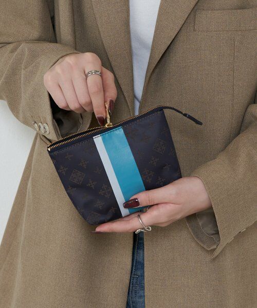 russet / ラシット その他小物 | ラインプリントポーチ S | 詳細17