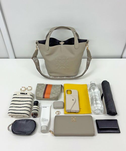 russet / ラシット トートバッグ | 《WEB限定》エンボスモノグラム2WAYミニトートバッグ | 詳細2