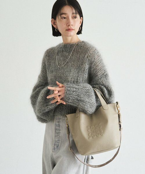russet / ラシット トートバッグ | 《WEB限定》エンボスモノグラム2WAYミニトートバッグ | 詳細7