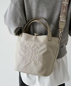 russet / ラシット トートバッグ | 《WEB限定》コーデュラナイロン2WAYミニトートバッグ