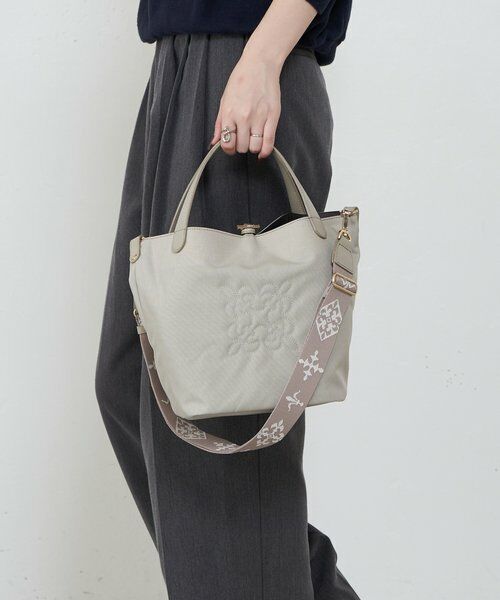 russet / ラシット トートバッグ | 《WEB限定》コーデュラナイロン2WAYミニトートバッグ | 詳細12