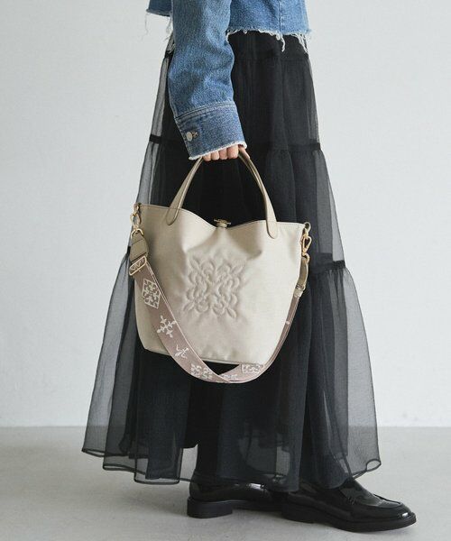 russet / ラシット トートバッグ | 《WEB限定》コーデュラナイロン2WAYミニトートバッグ | 詳細5