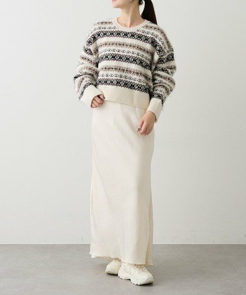 russet / ラシット ニット・セーター | フェアアイルクロップドニット | 詳細5