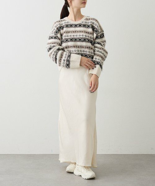 russet / ラシット ニット・セーター | フェアアイルクロップドニット | 詳細6