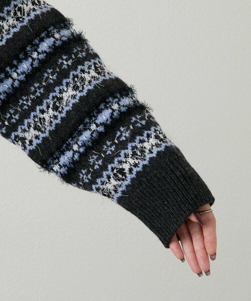 russet / ラシット ニット・セーター | フェアアイルクロップドニット | 詳細18