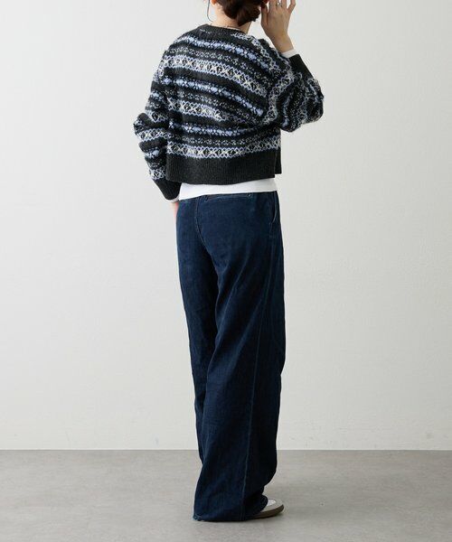 russet / ラシット ニット・セーター | フェアアイルクロップドニット | 詳細10