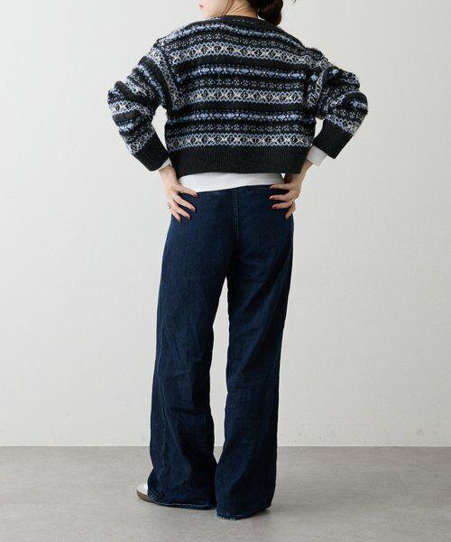 russet / ラシット ニット・セーター | フェアアイルクロップドニット | 詳細11